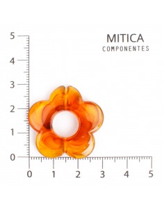 Flor Acrilico Pasante...