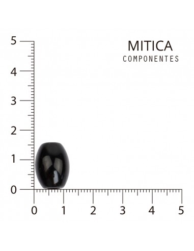 Ovalo Acrílico Pasante Negro...