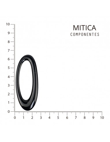 Pieza de Acrílico Orgánico Negro...