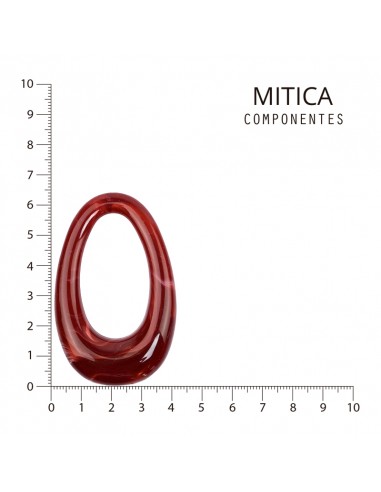 Pieza de Acrílico Orgánico Bordo...