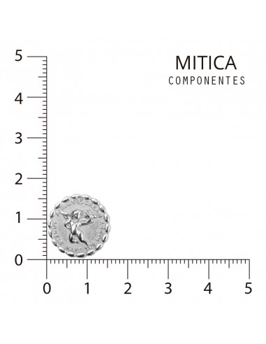 Fundición Níquel Medalla Angel...