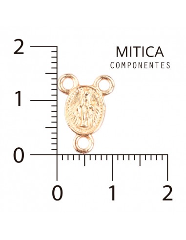Fundición Dorada Medalla Virgen...
