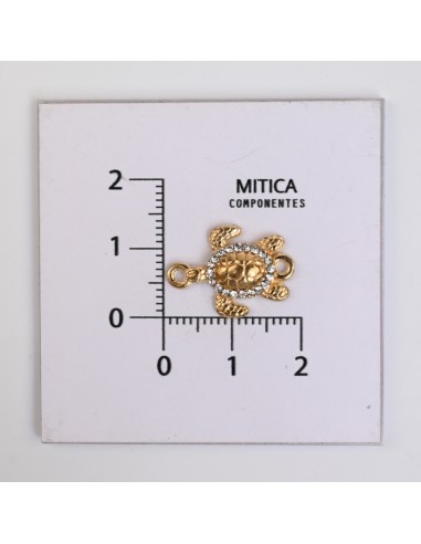 Tortuga de Strass Dorada Art. M3906...