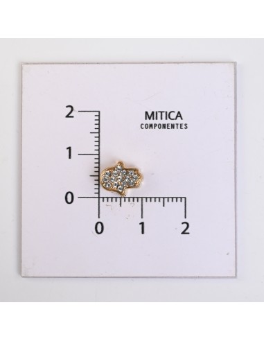Mano Hamsa Strass Dorado Art. M3935...