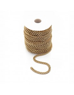 Cadena hierro dorado F5885...
