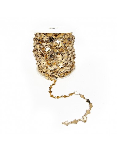 Cadena hierro dorado F3526 [100 mts]