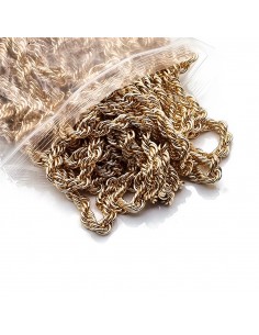 Cadena hierro dorado TD0125...