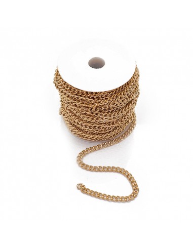 Cadena hierro dorado F8220 [1 m]