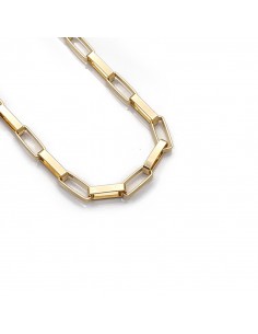 Cadena hierro dorado LT32...
