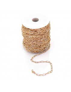 Cadena hierro dorado F2859...