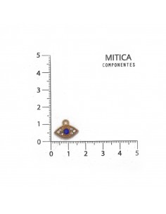 Dije strass dorado TD7529...